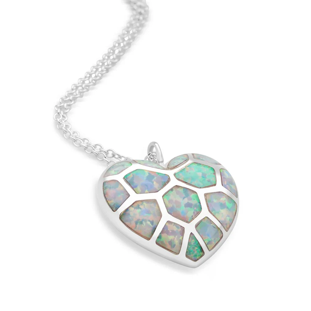 Heart Opal Chain
