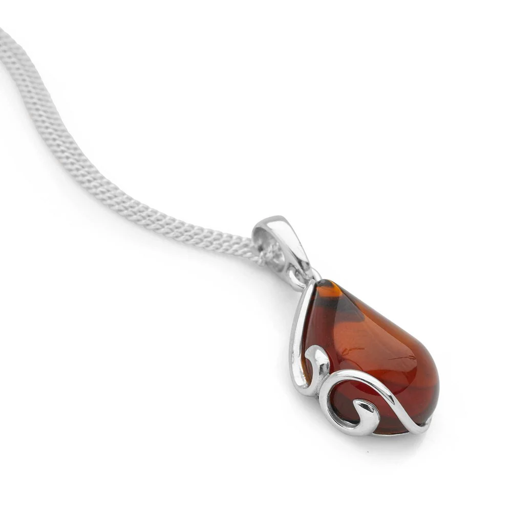Honey Dew Amber Pendant - Image 3