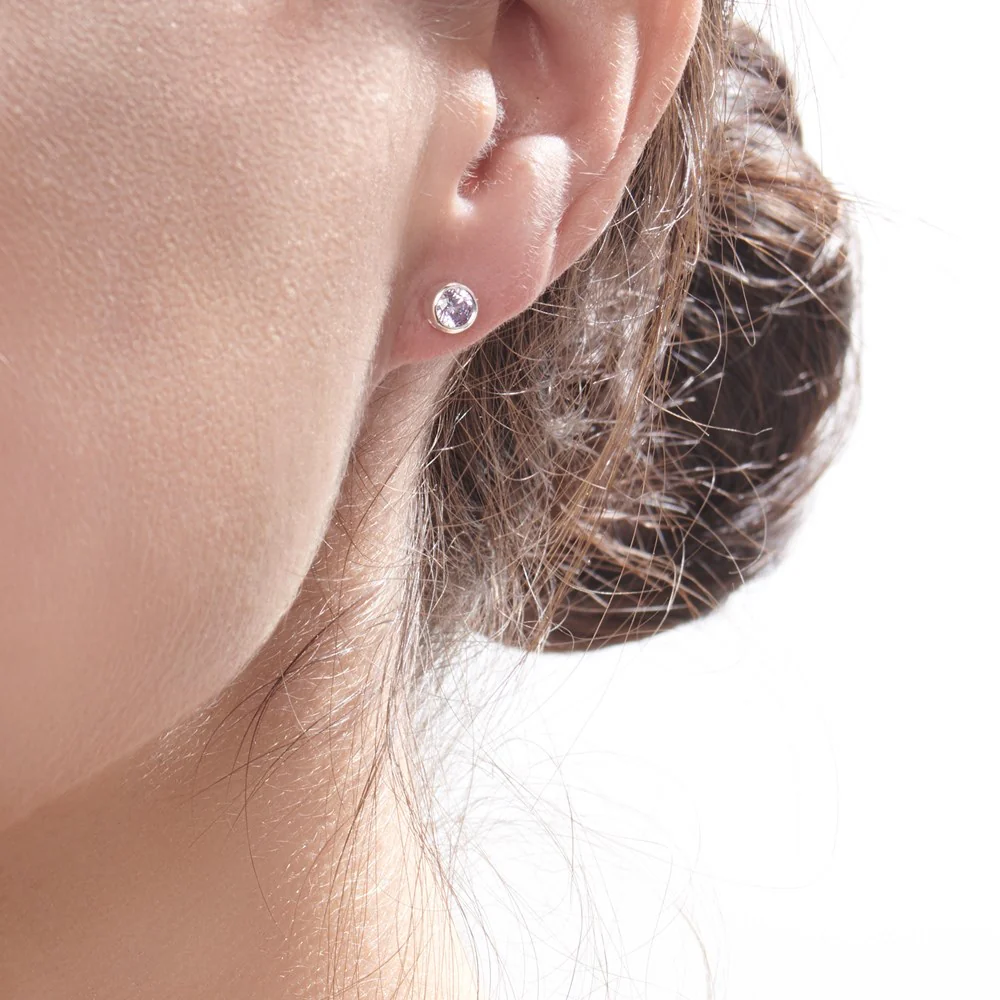 June Birthstone Studs - Image 3