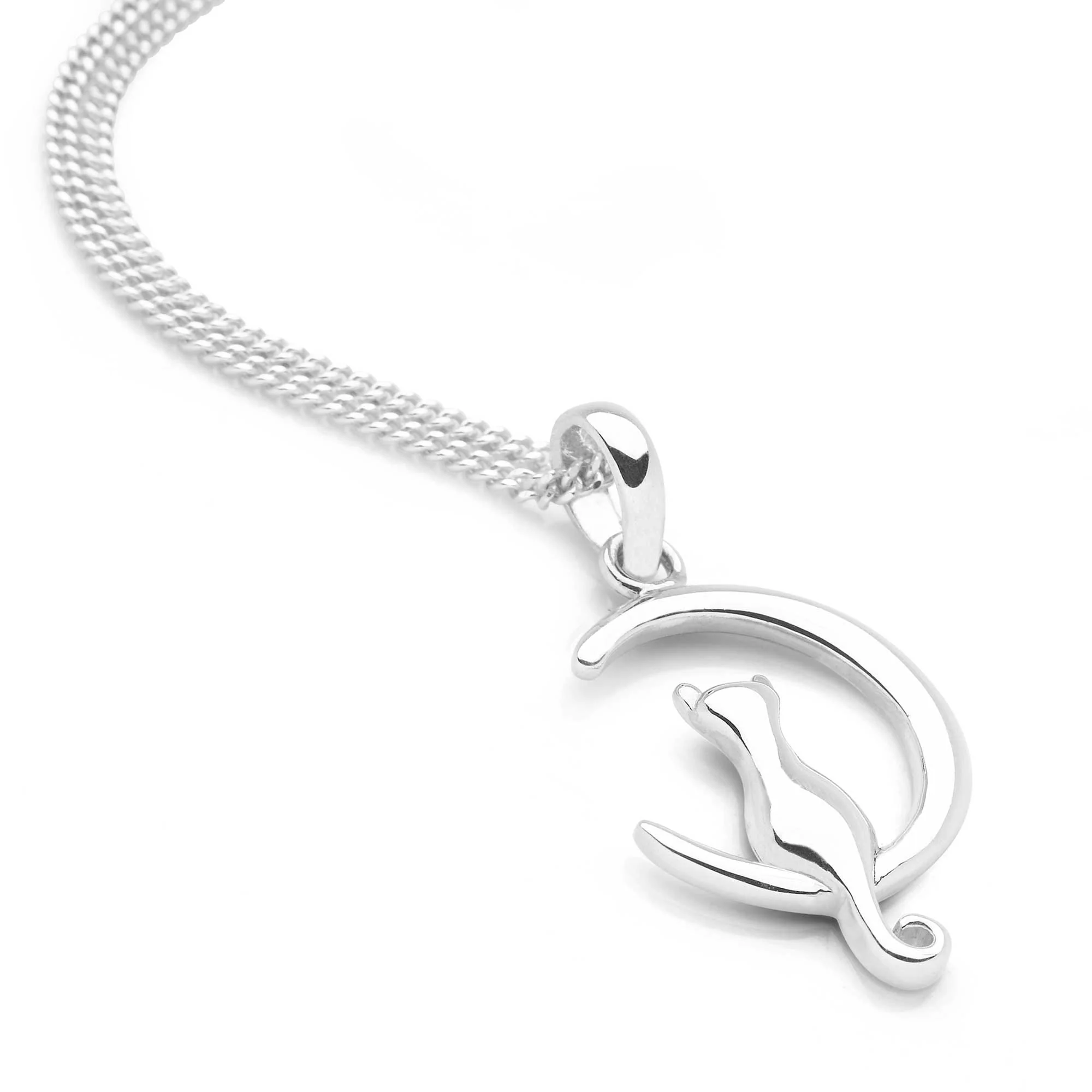 Kitty in the Moon Pendant - Image 4
