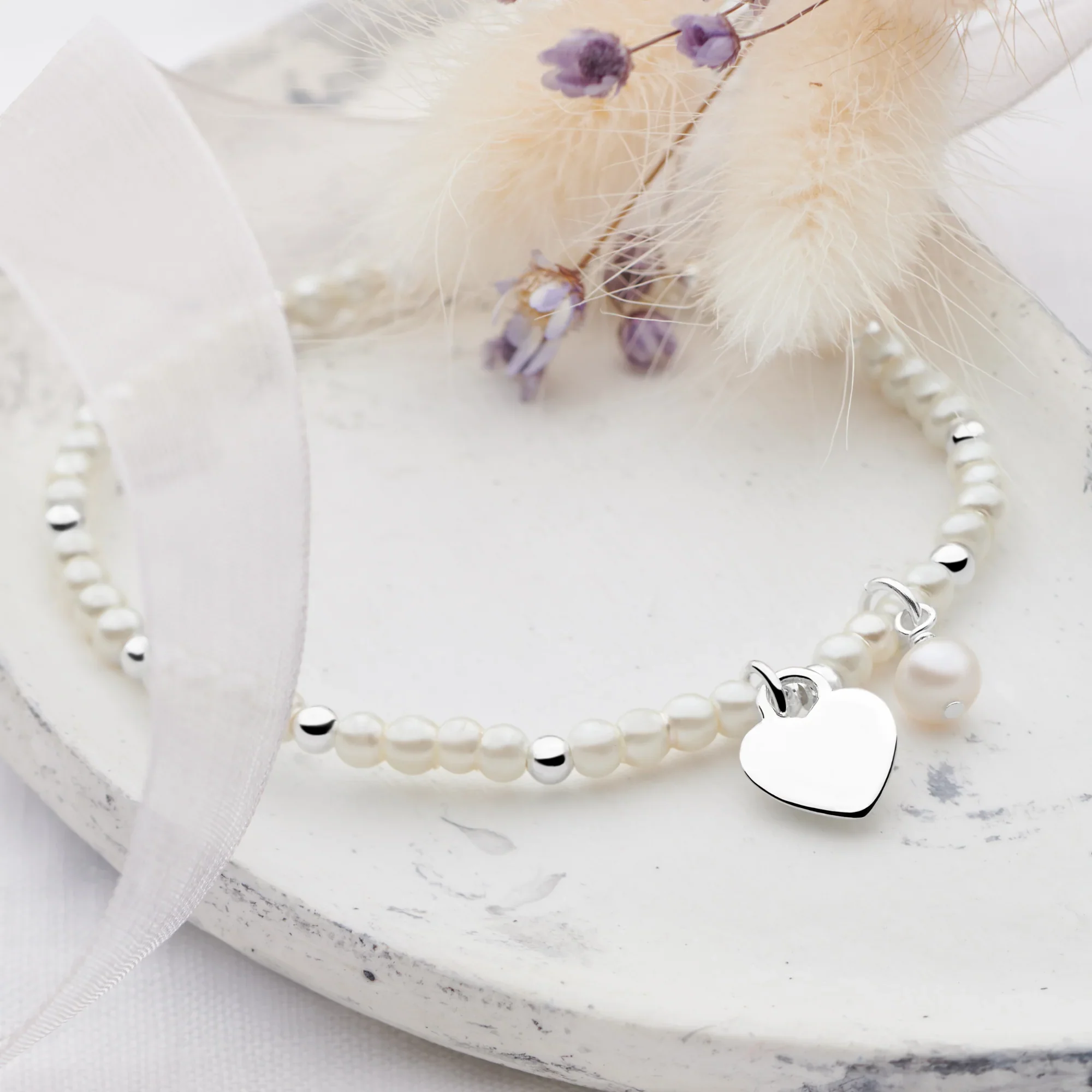 La Pearl Charm Bracelet - Image 3