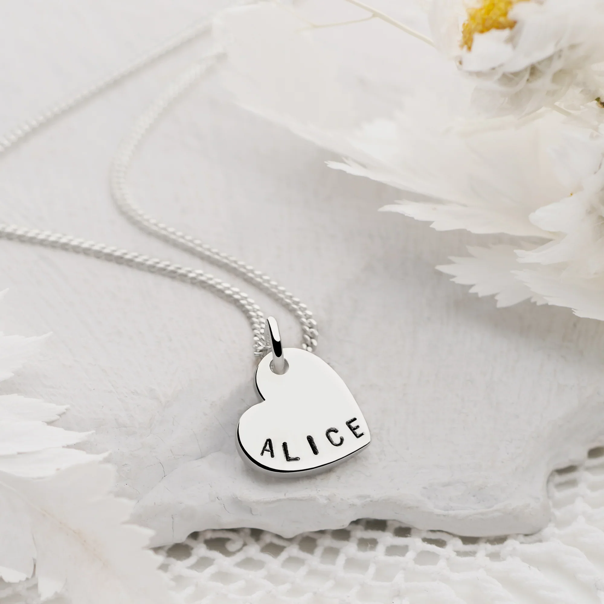 Love Heart Personalised Pendant - Image 3