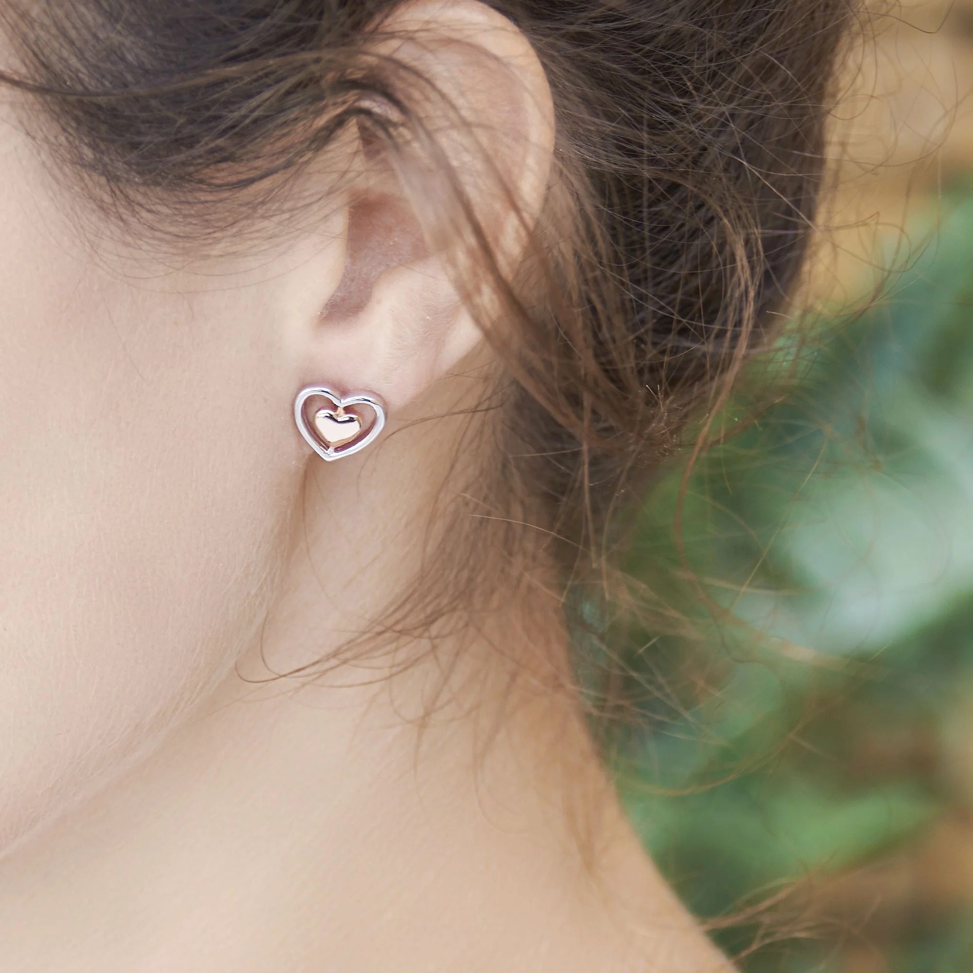 Love is Gold Earrings - Image 5