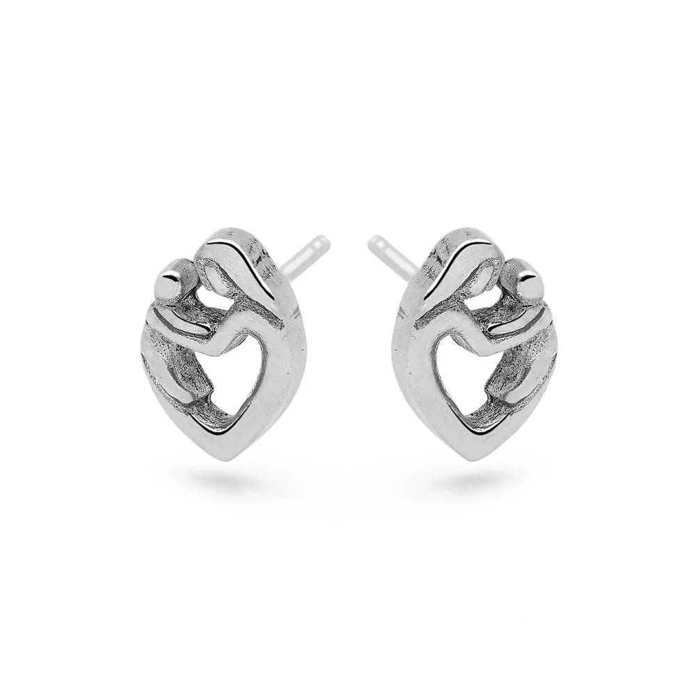 Mother Child Stud Earrings