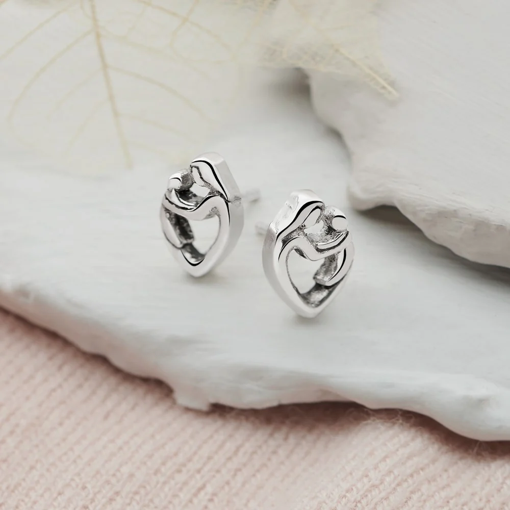 Mother Child Stud Earrings - Image 3