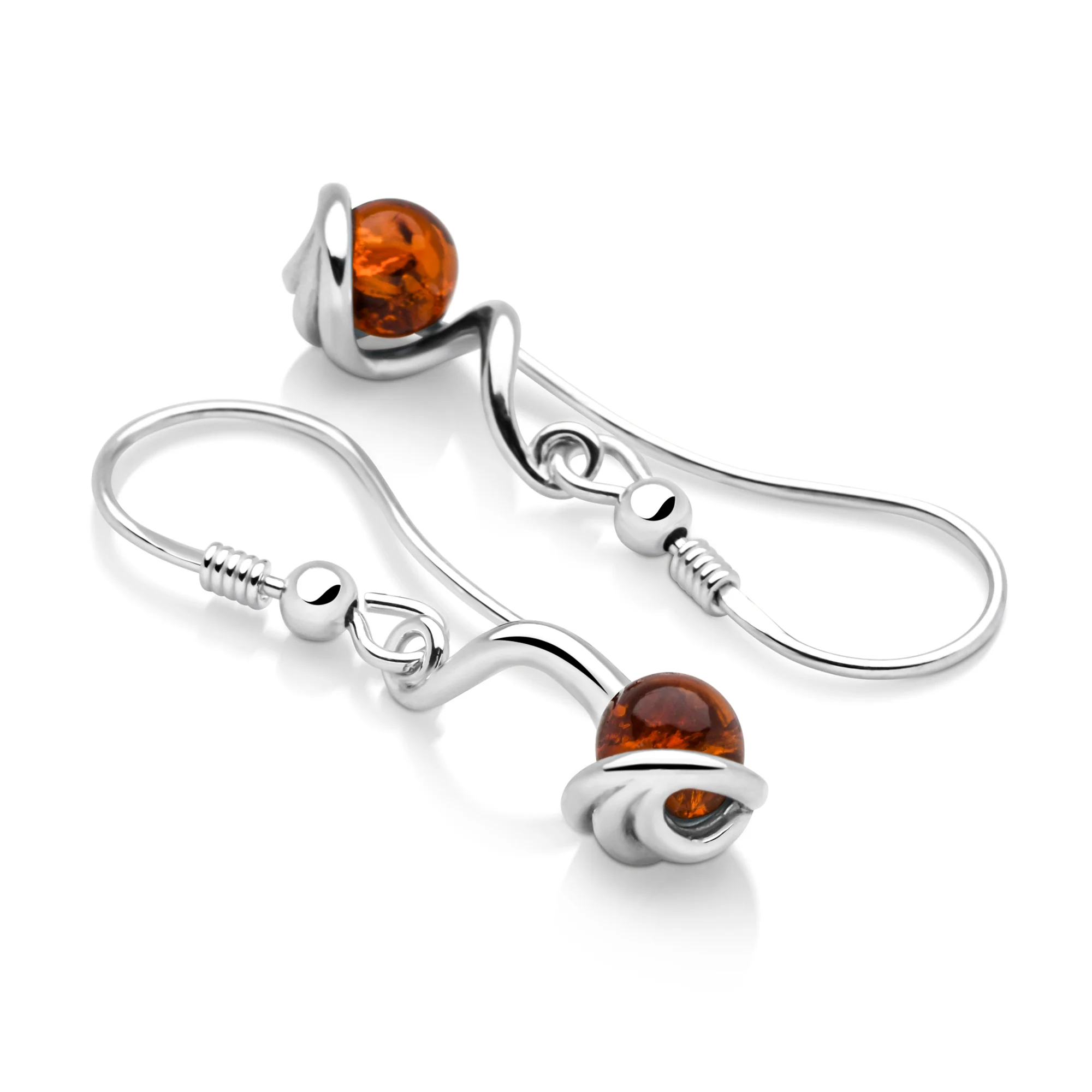 Lunae Amber Earrings