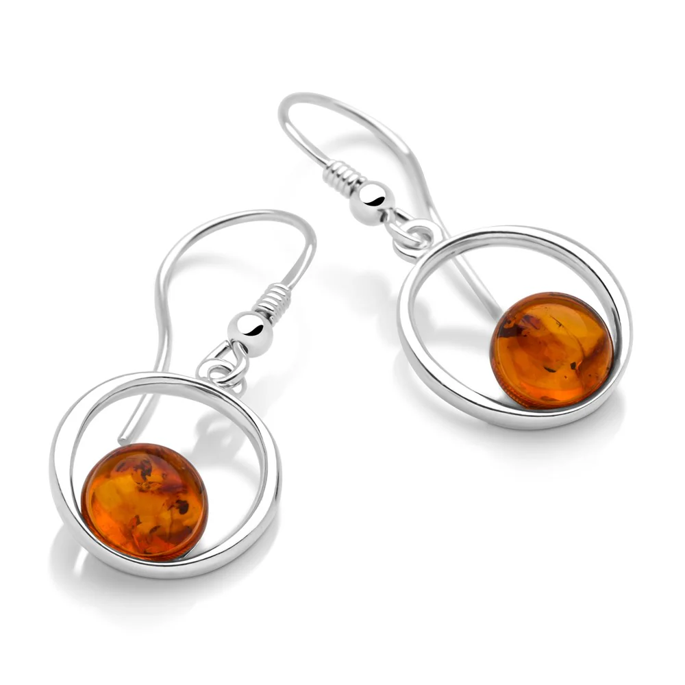 Macchiato Amber Earrings - Image 3