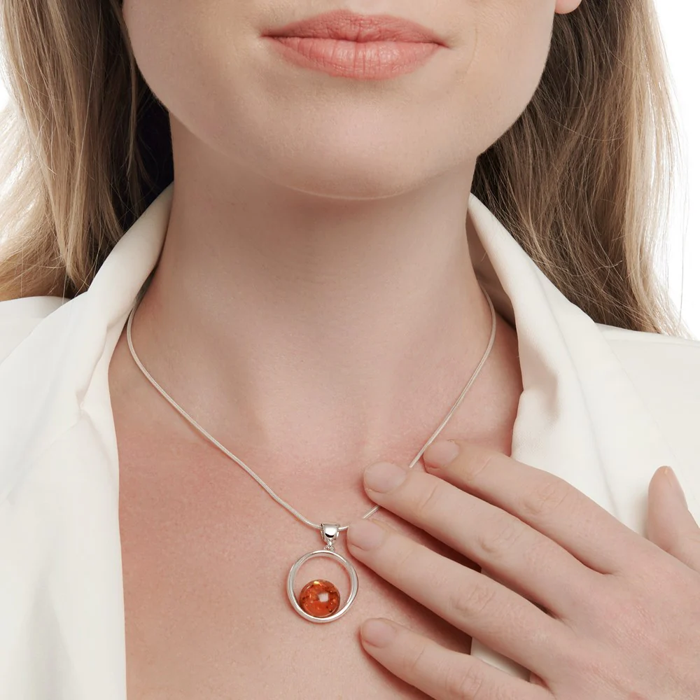 Macchiato Amber Pendant - Image 3