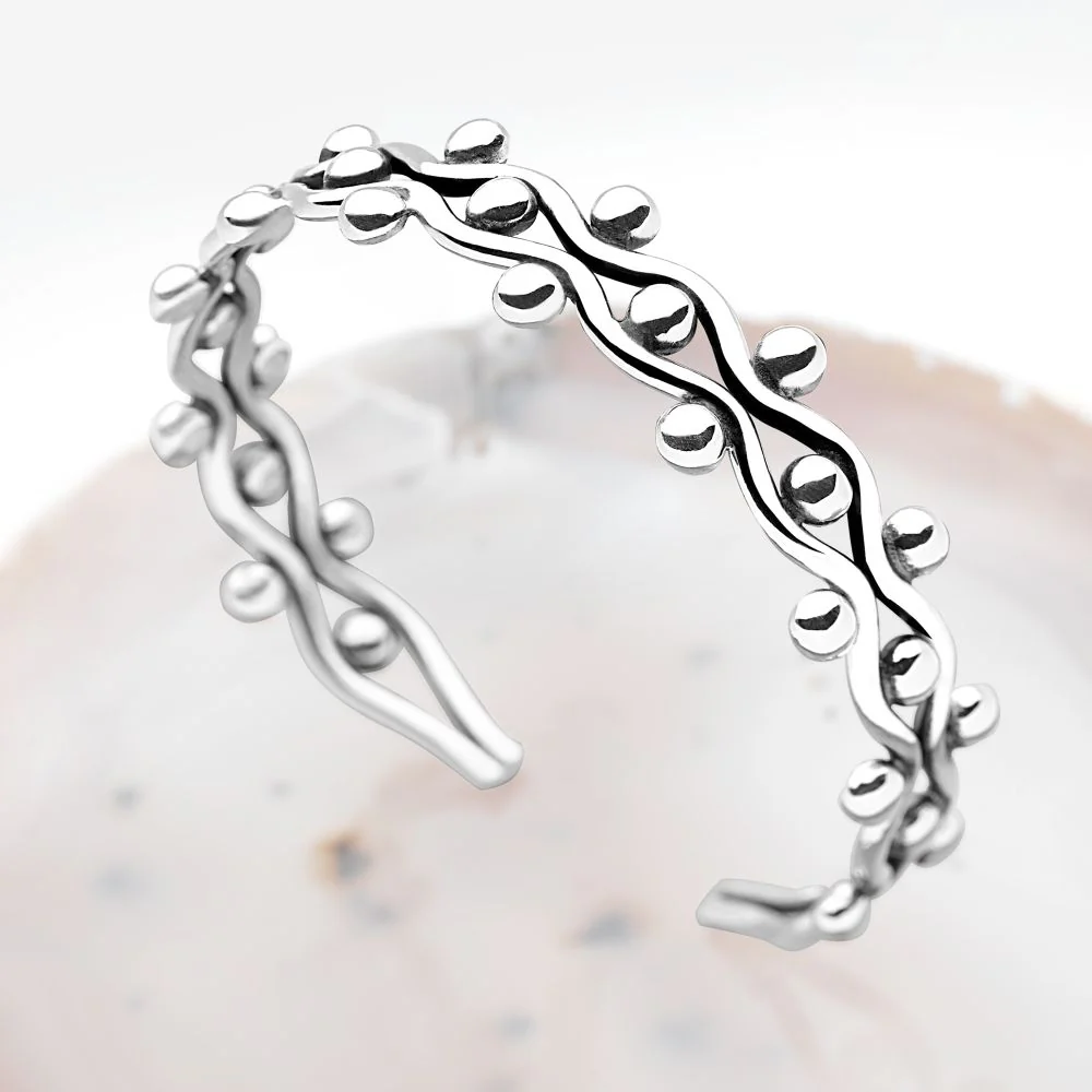Mandalay Silver Bangle - Image 3