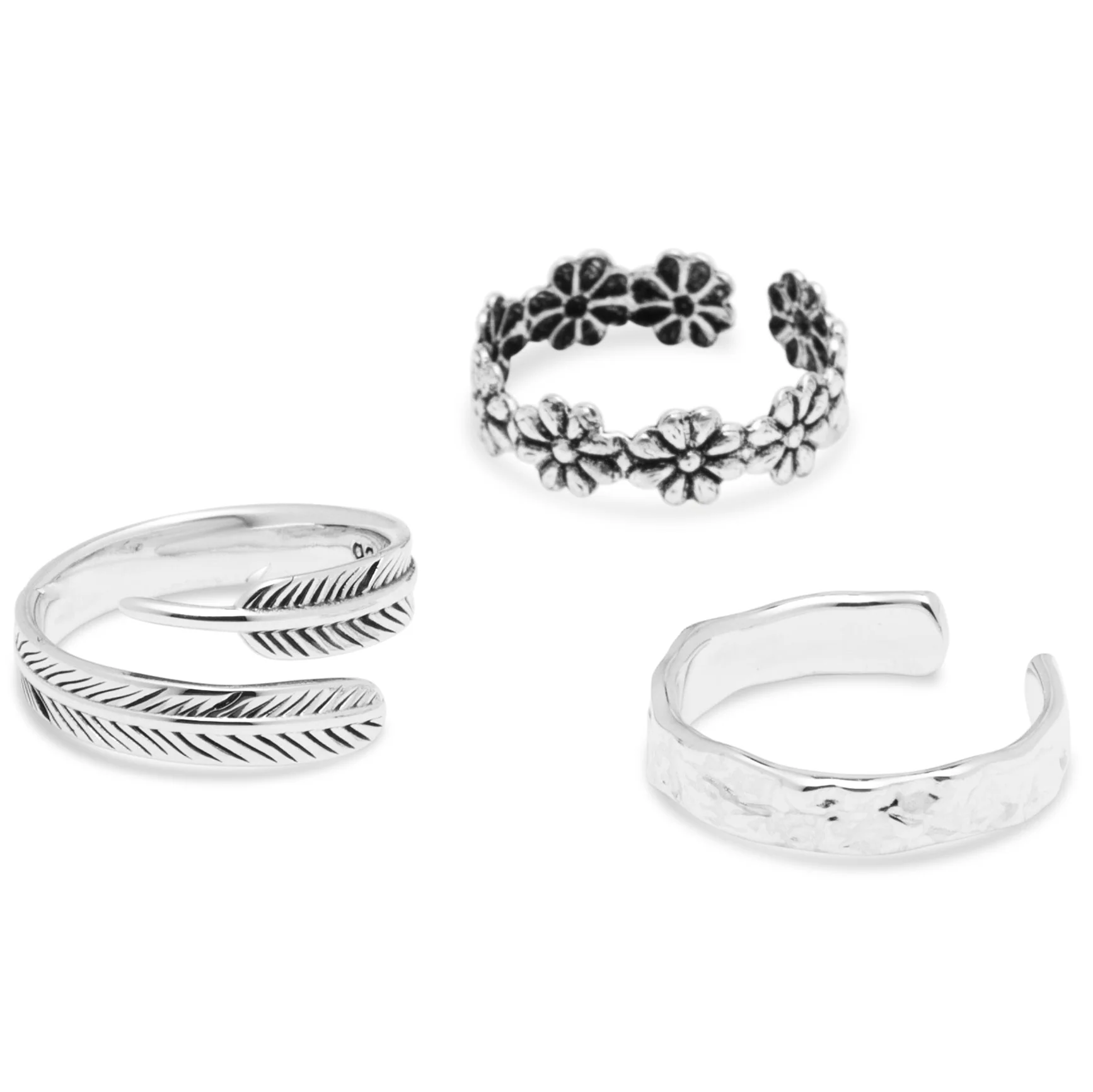 Maya Bay Toe Ring Set