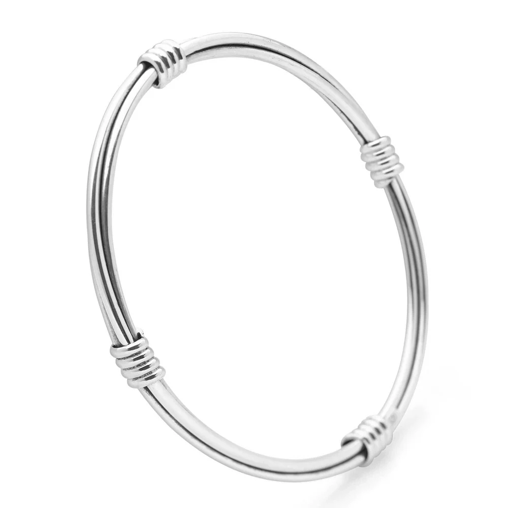 Maya Silver Bangle - Image 5