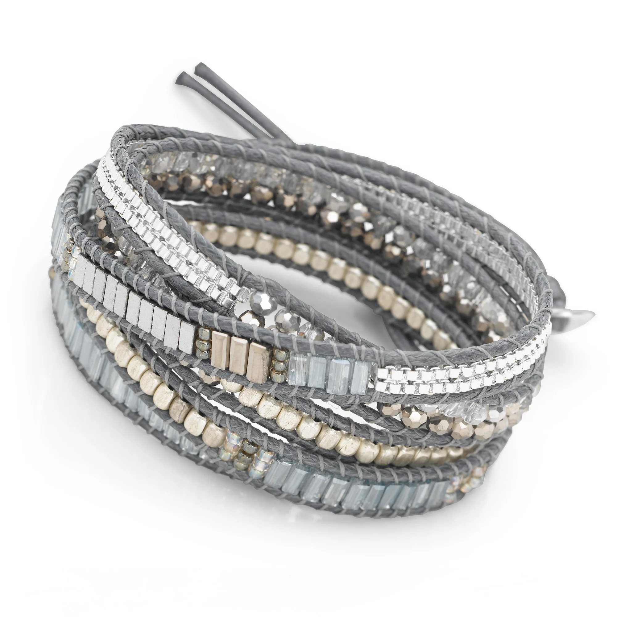 Misty Moon Wrap Bracelet