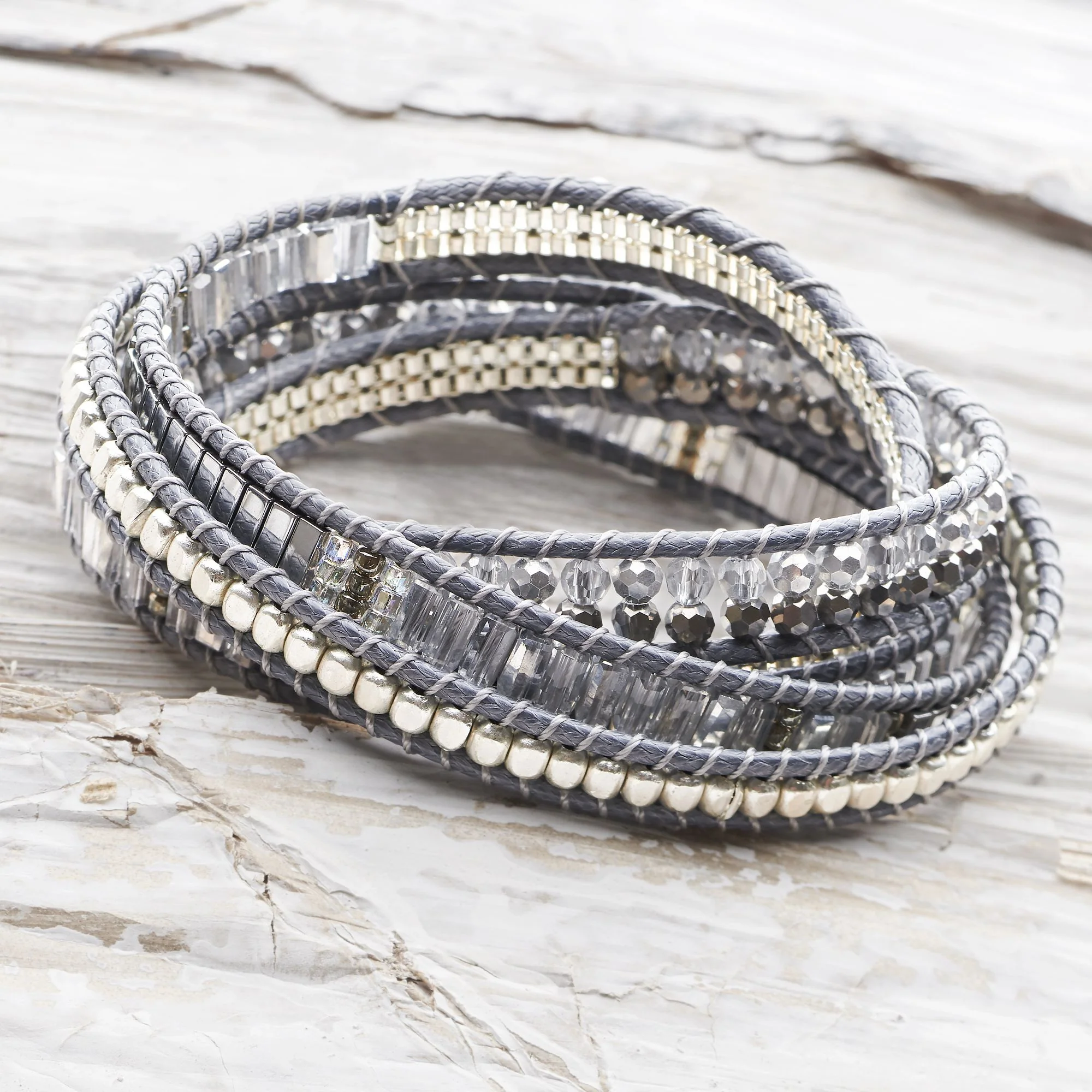 Misty Moon Wrap Bracelet - Image 3