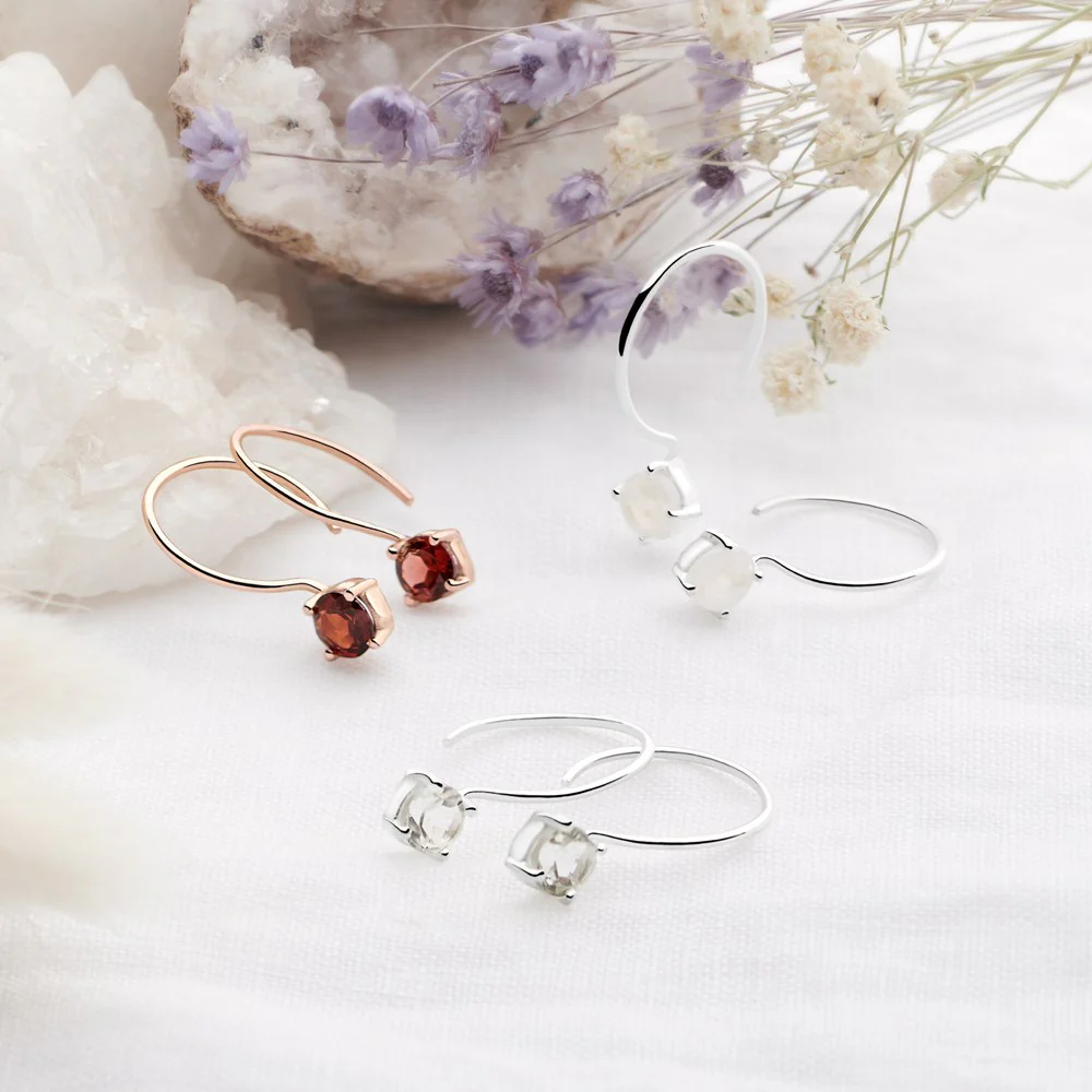 Moonstone Arora Earrings - Image 5