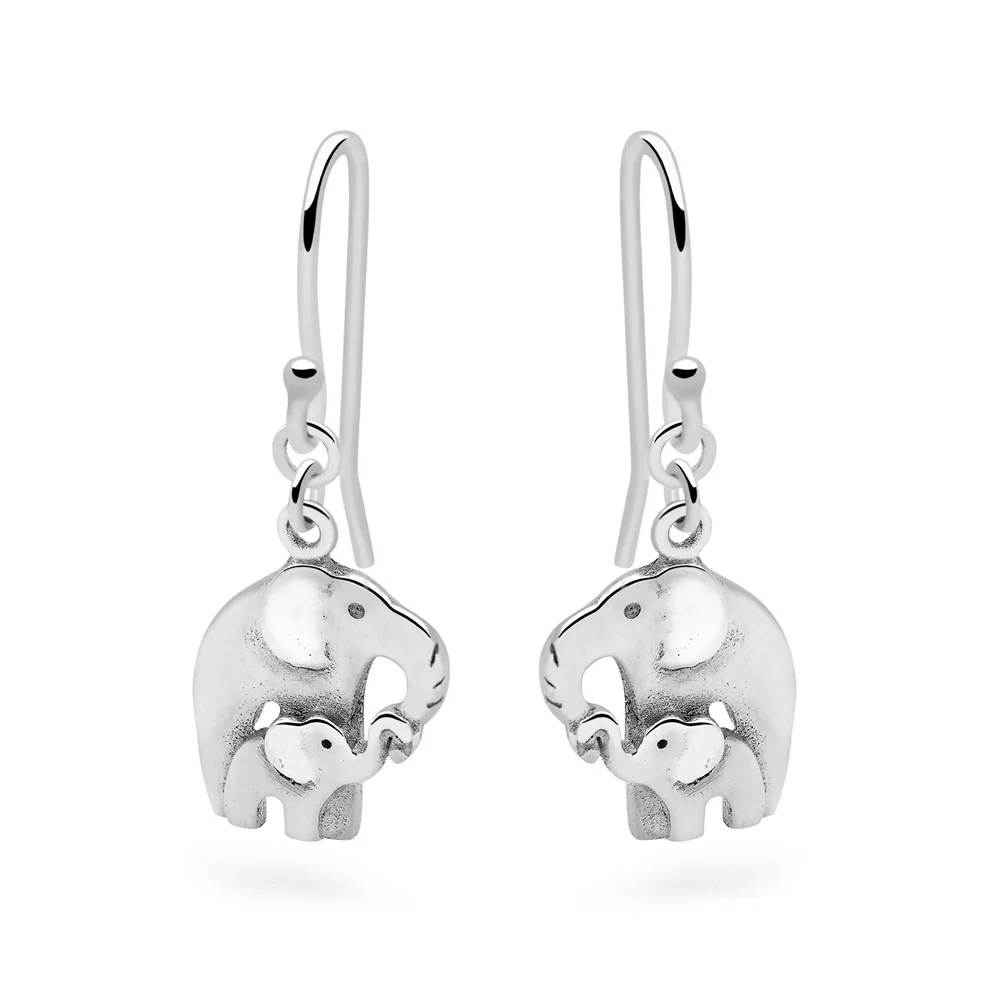 Mother & Baby Embrace Earrings
