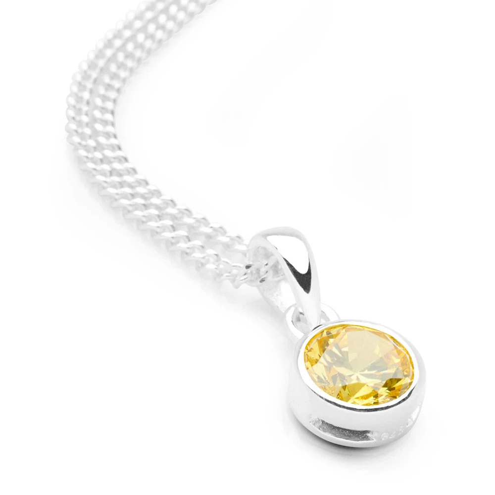 November Birthstone Pendant