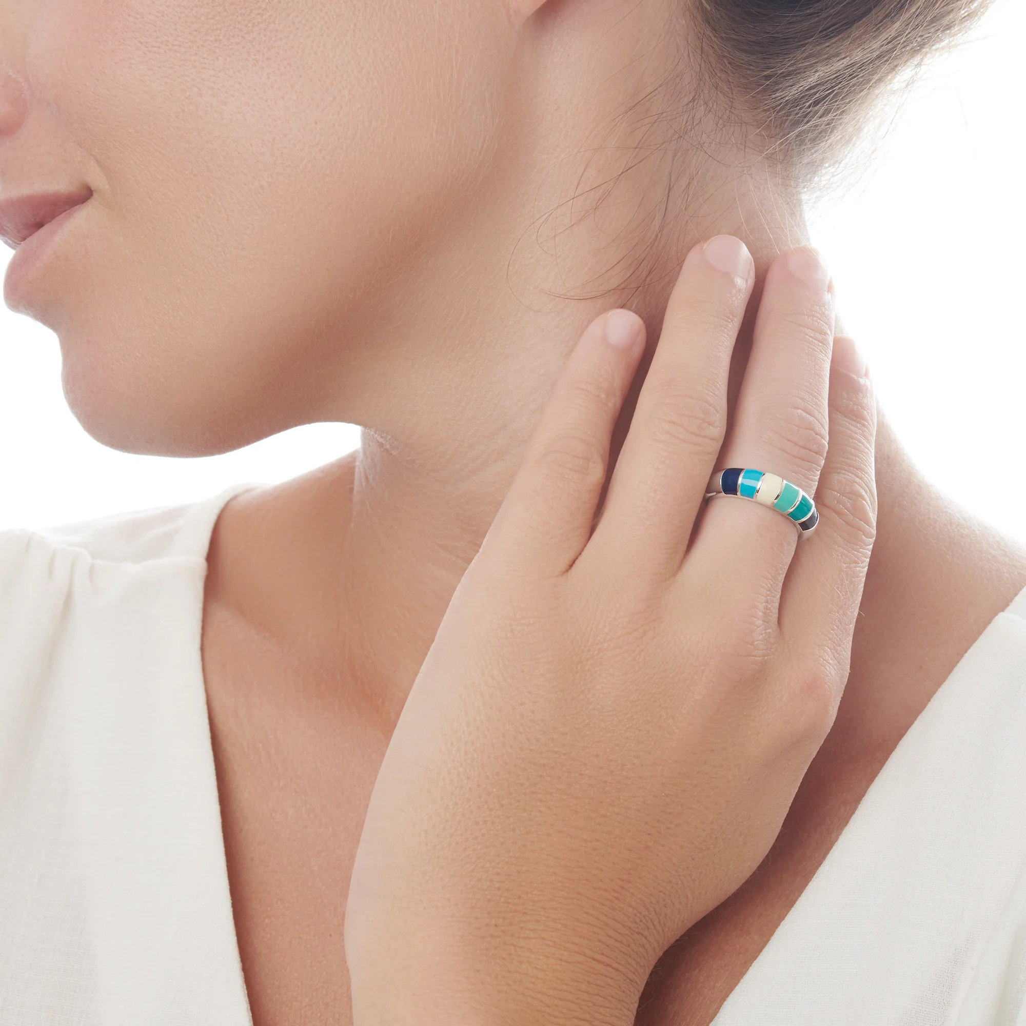 Ocean Blue Ring - Image 3