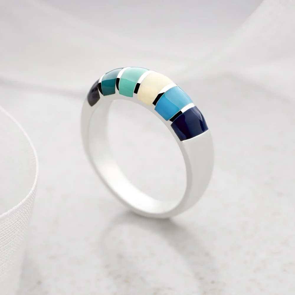 Ocean Blue Ring - Image 4