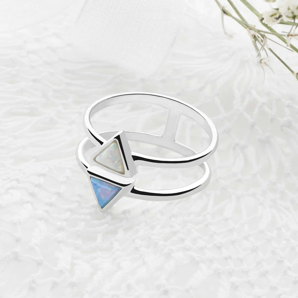 Opal Twin Ring - Image 5