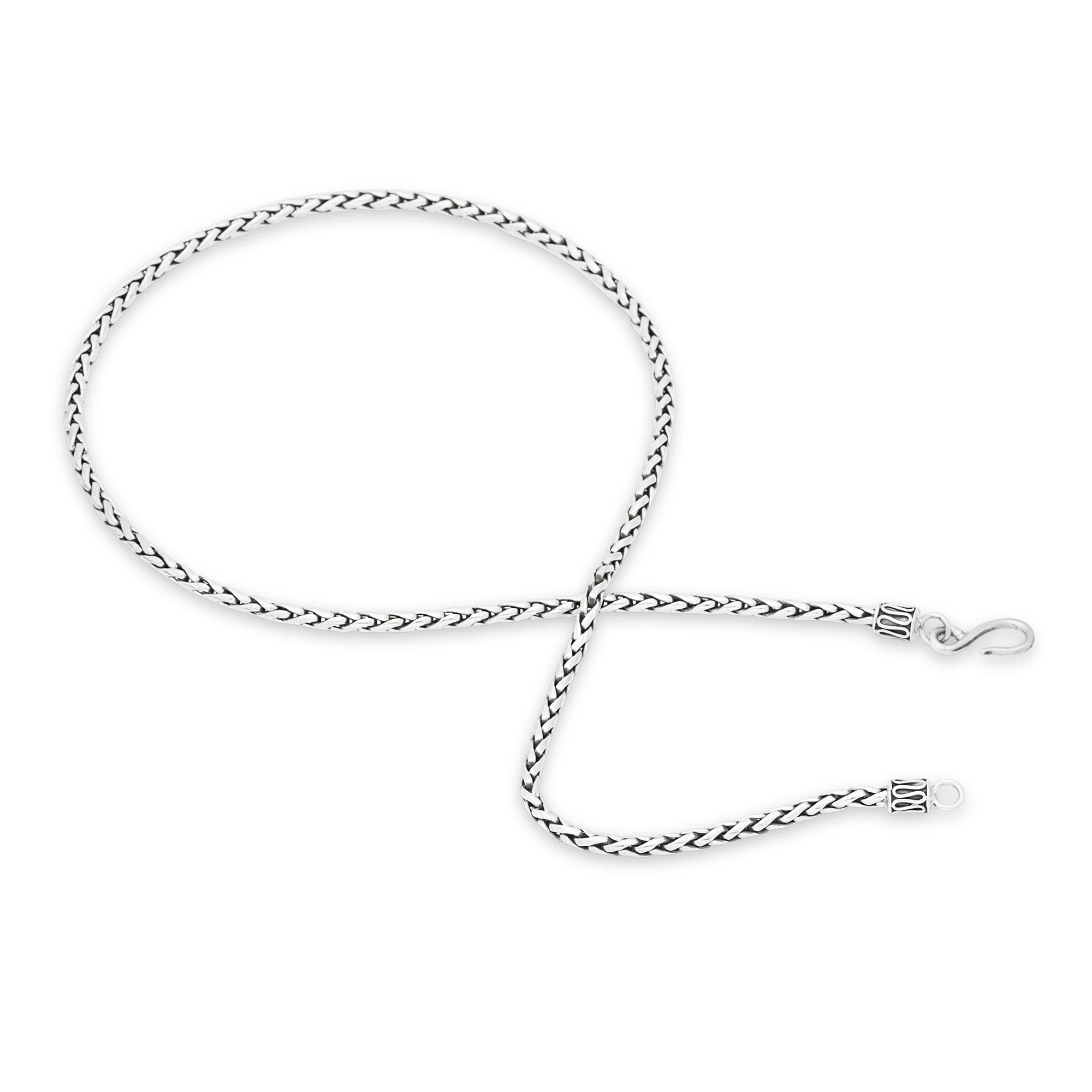 Padian Silver Chain Necklace - Image 2