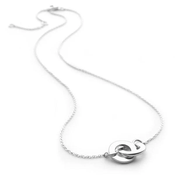 Personalised Interlocking Rings Necklace - Image 5