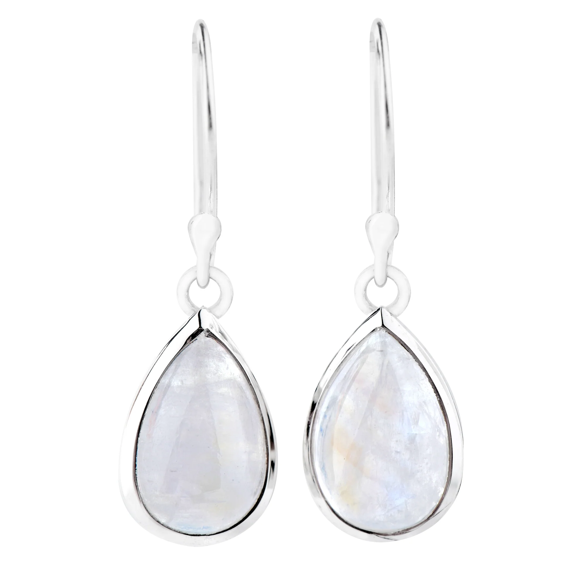 Rainbow Moonstone Earrings (B215E04)