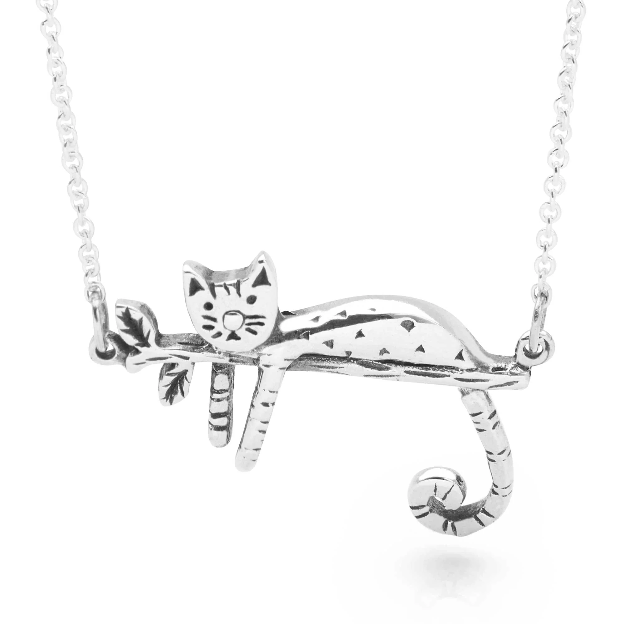 Relaxed Kitty Necklace