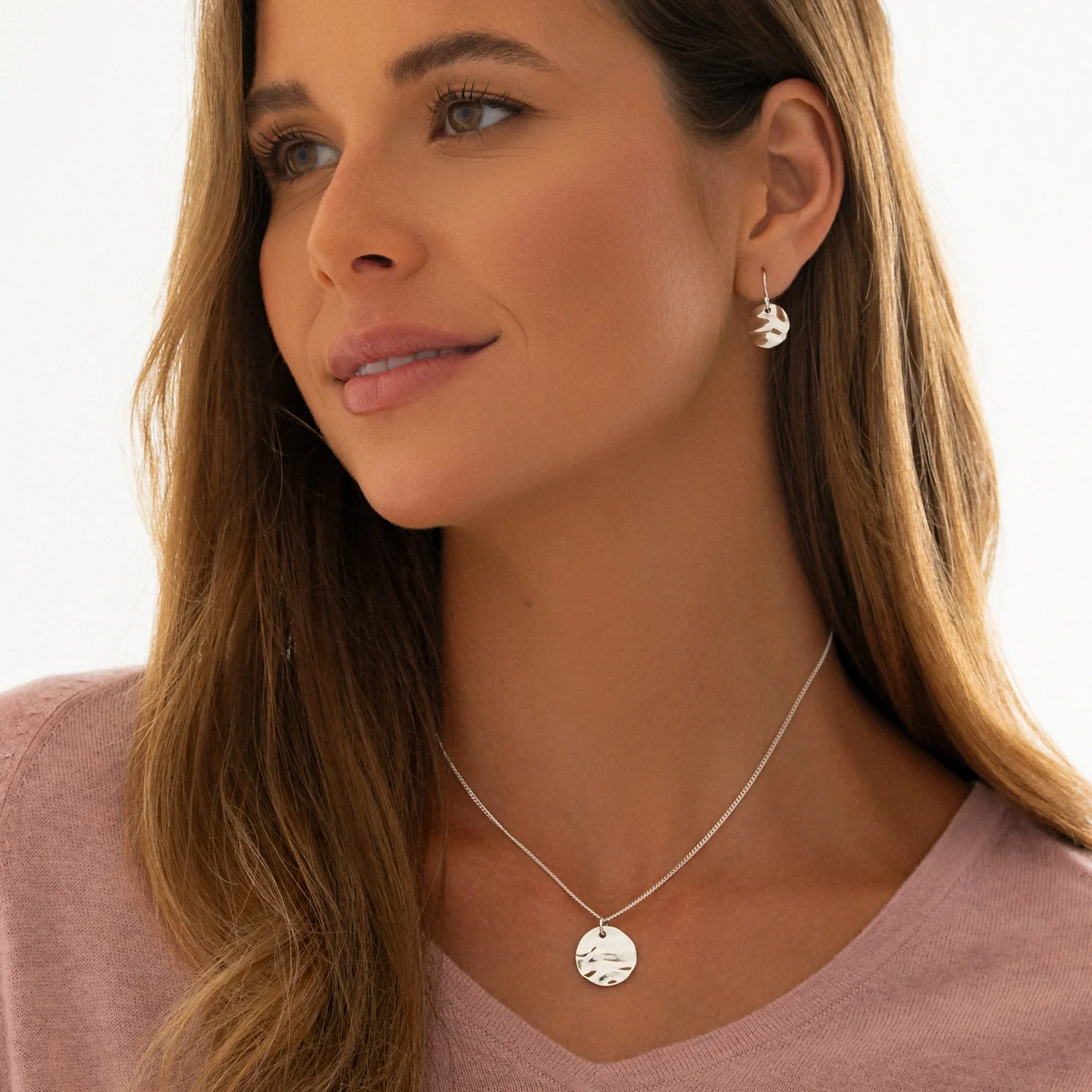 Ripple Moon Earrings - Image 2