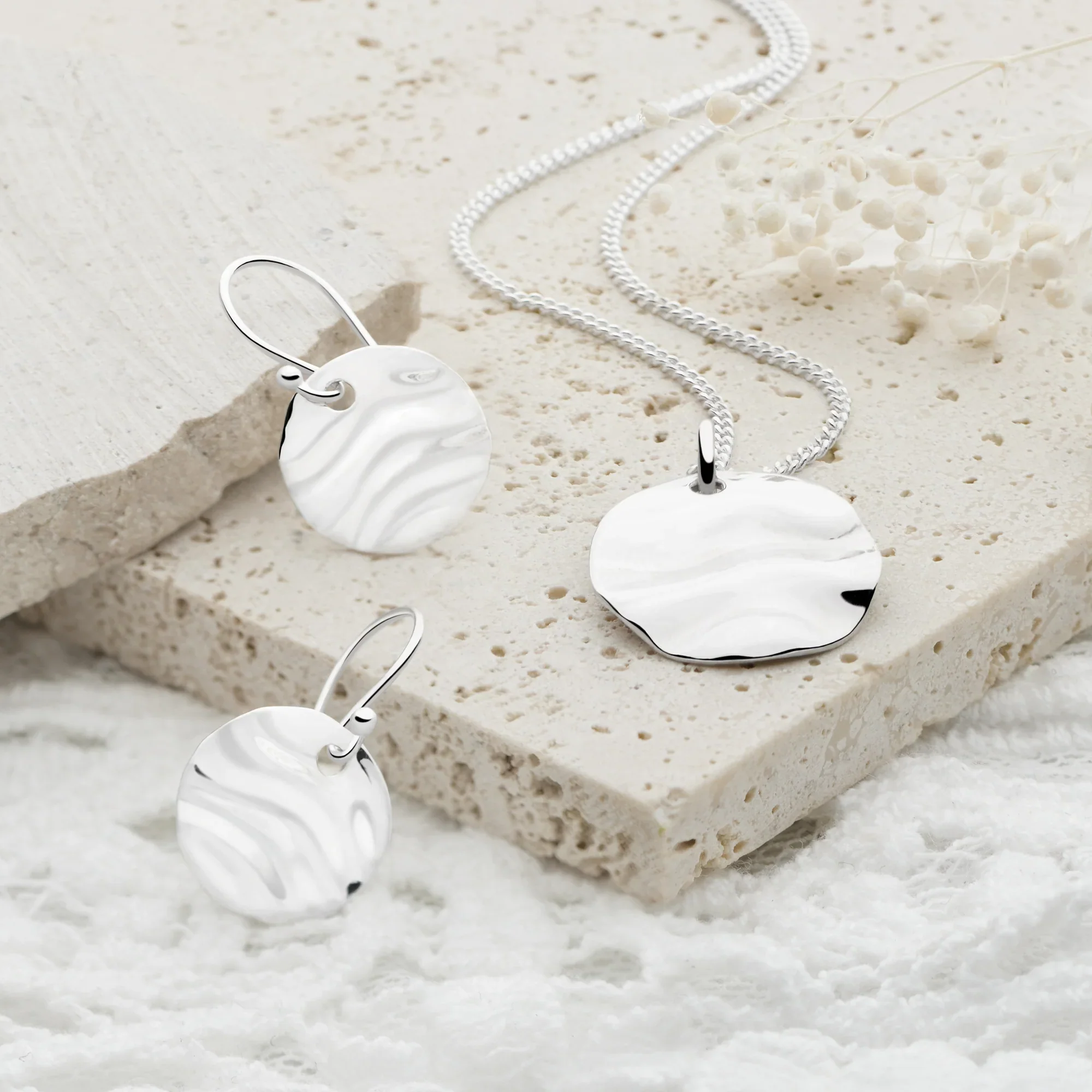Ripple Moon Earrings - Image 5