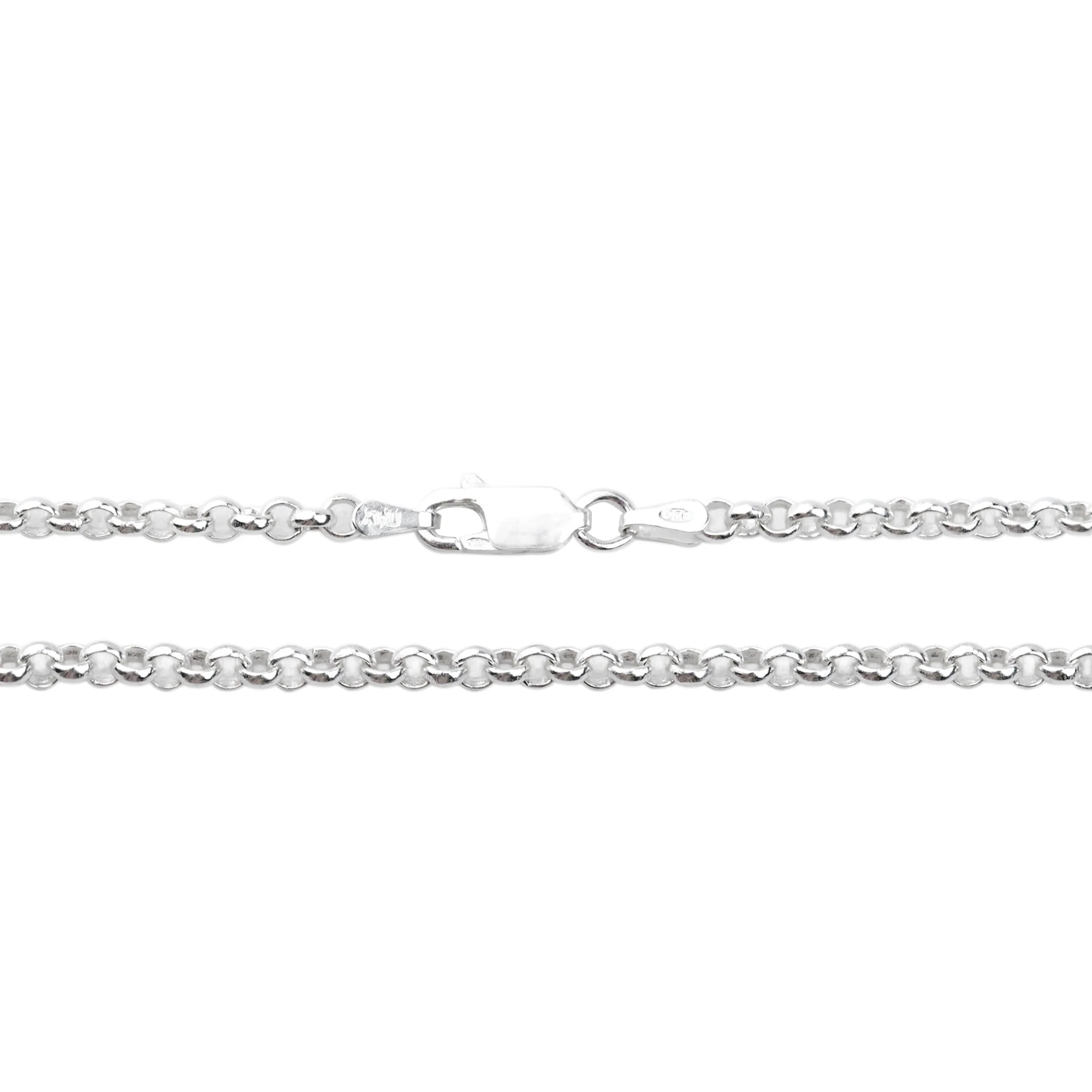 Silver Rolo Chain - Image 3