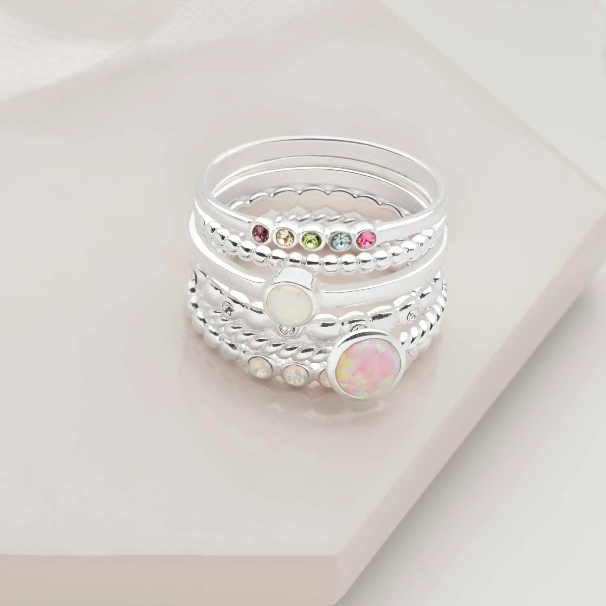 Shining Light Stacking Ring - Image 6