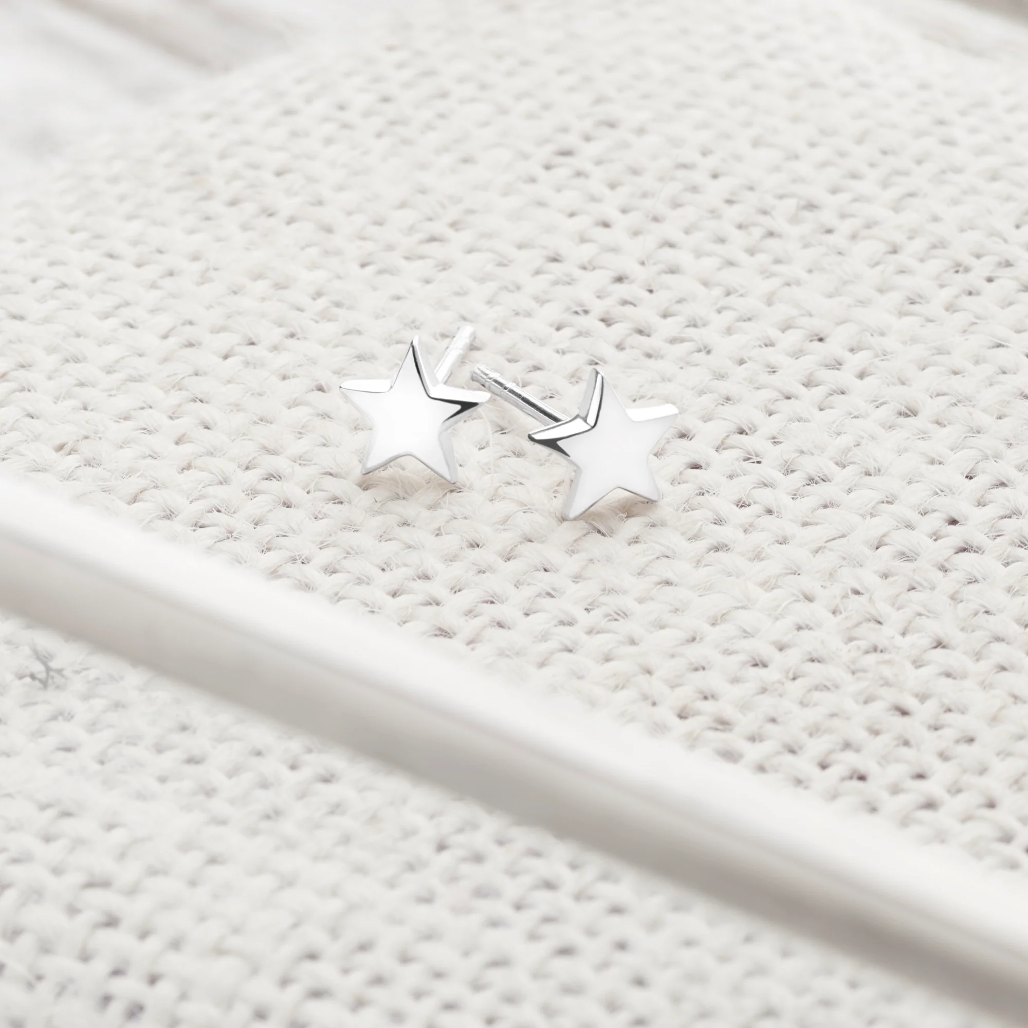 Classic Star Stud Earrings - Image 3