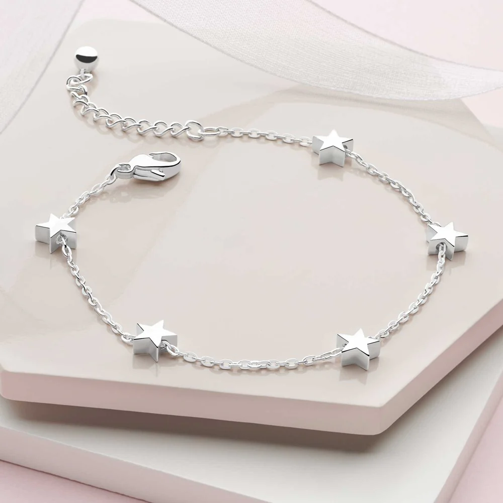 Shooting Stars Silver Bracelet - Image 3