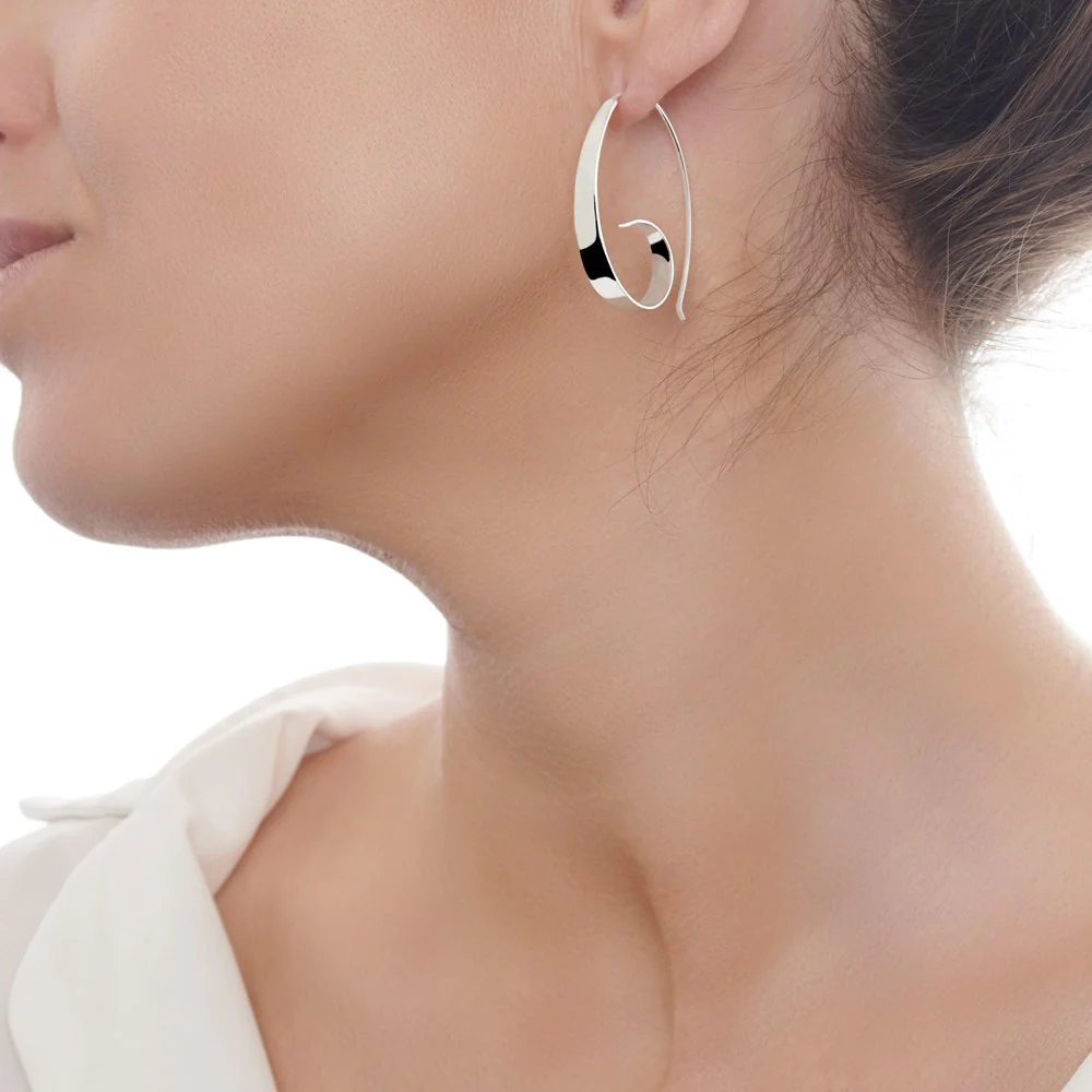 Silk Swirl Emilia Earrings - Image 4