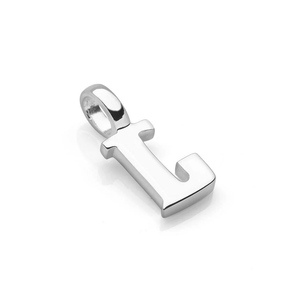 Silver Initial ID - Letter Only - Image 15