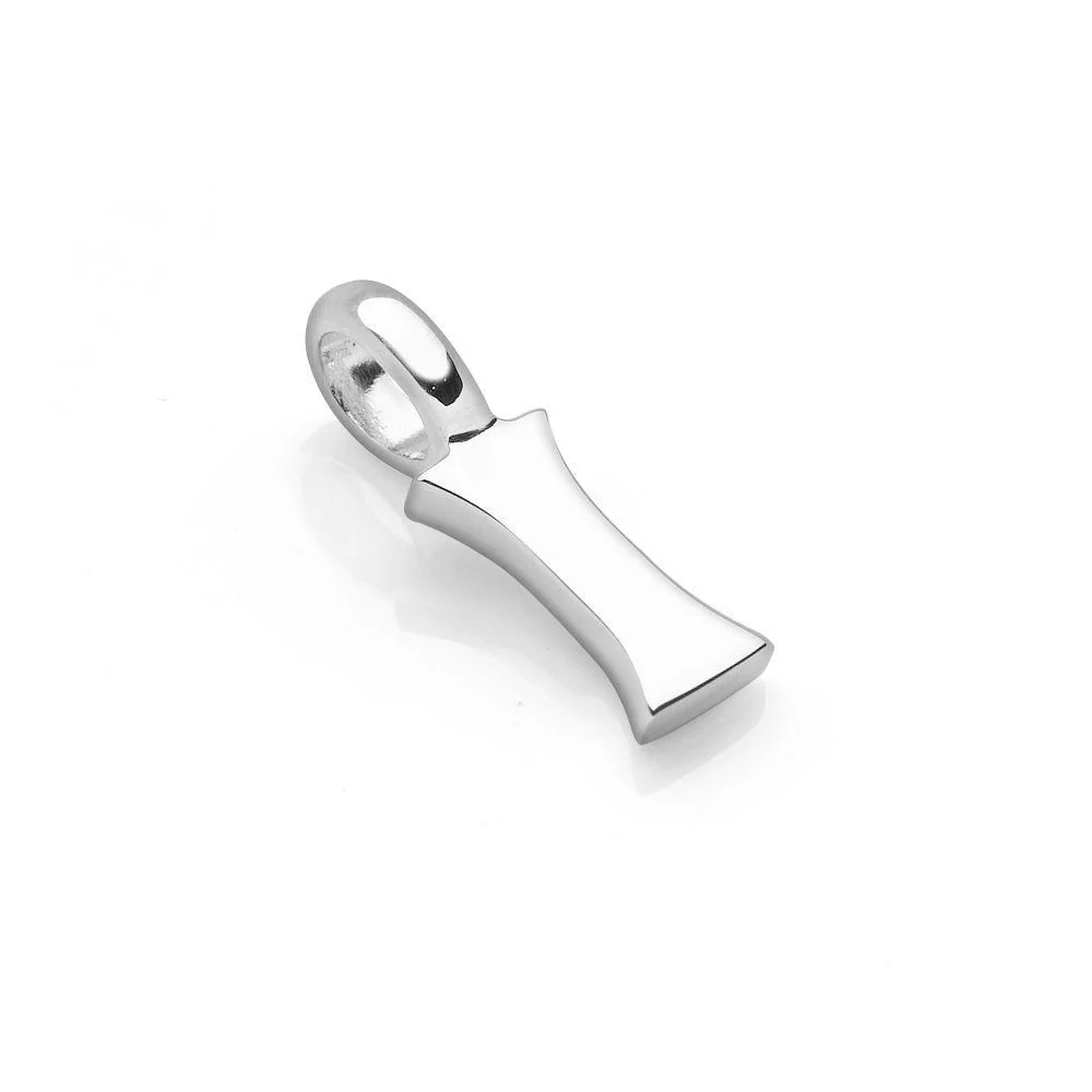 Silver Initial ID Pendant - Image 13