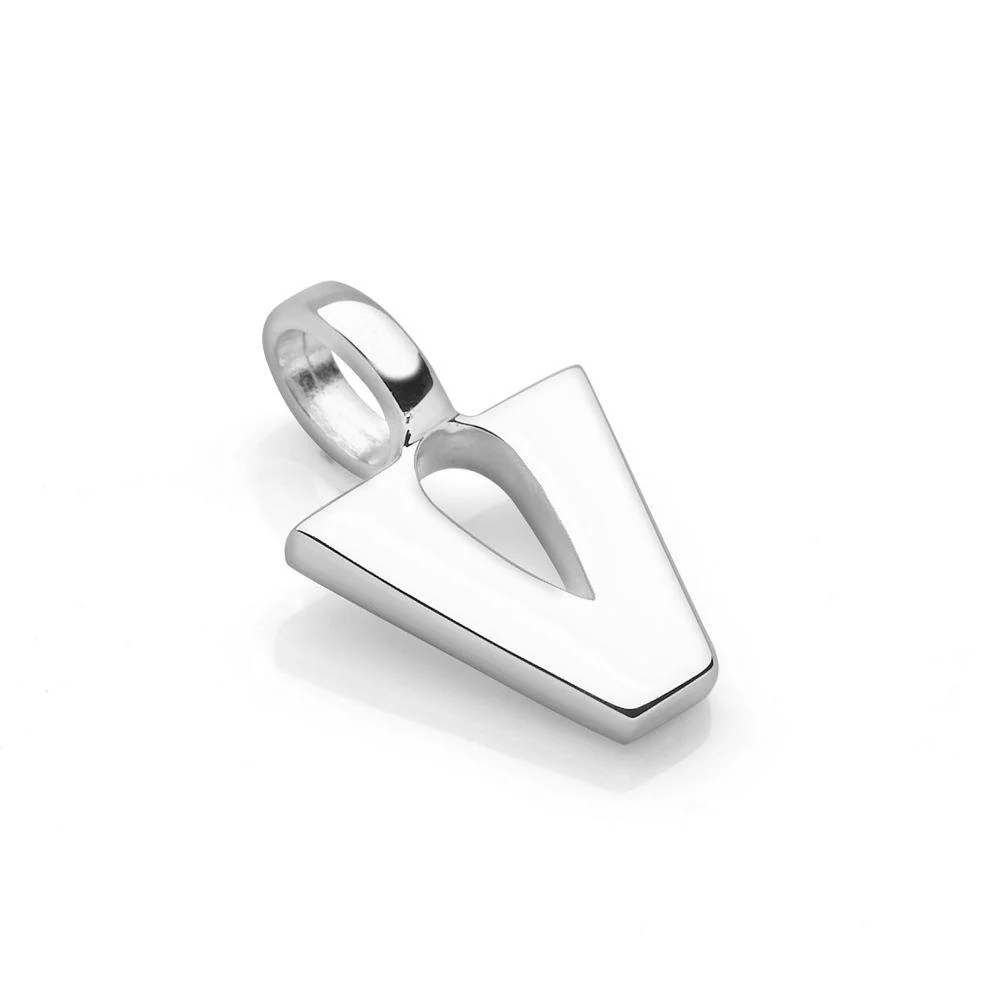Silver Initial ID Pendant - Image 24