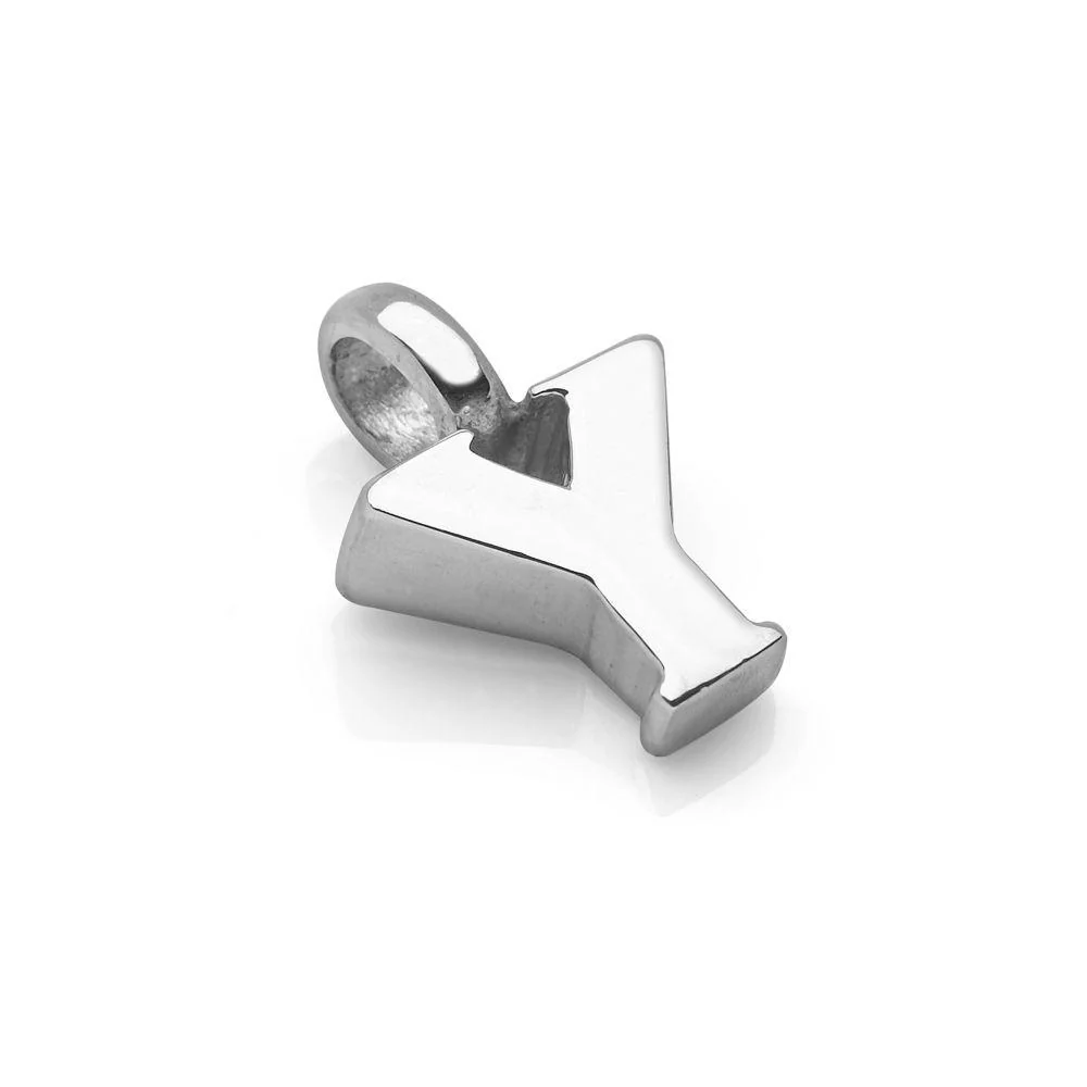 Silver Initial ID Pendant - Image 26