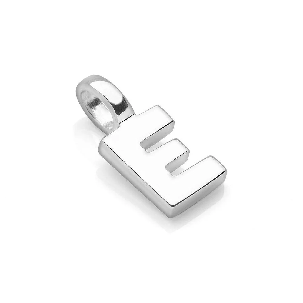 Silver Initial ID Pendant - Image 9