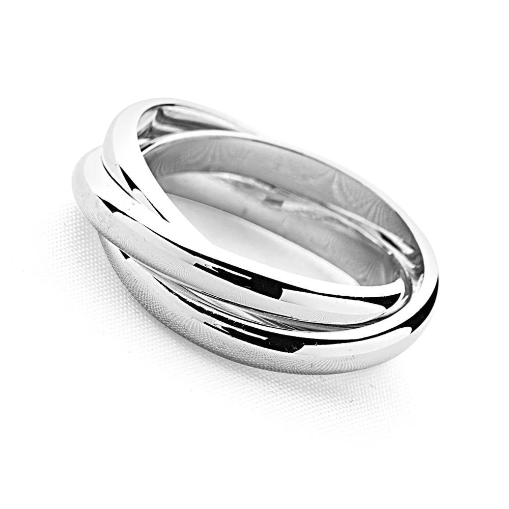 Silver Russian Wedding Ring