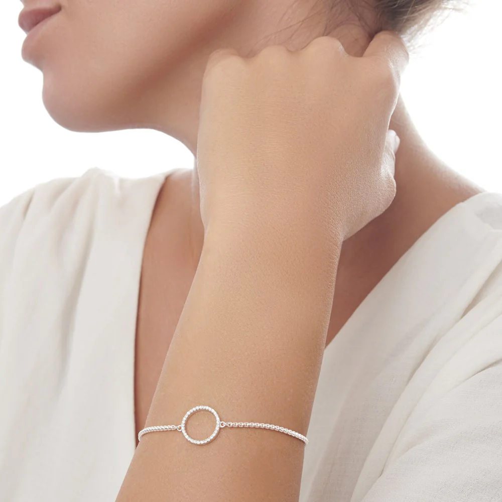 Sparkling Zirconia Bracelet - Image 3