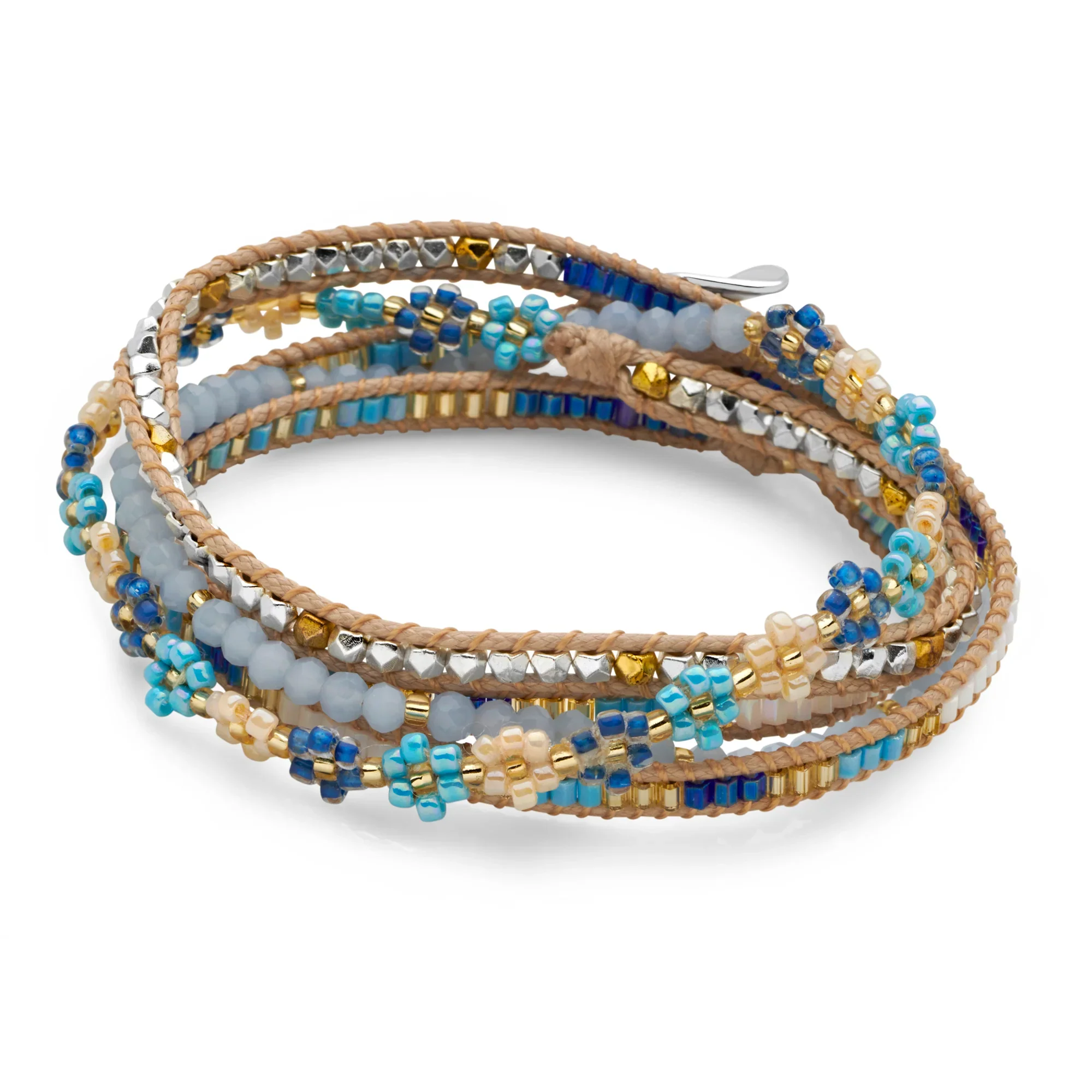 Summer Meadow Wrap Bracelet