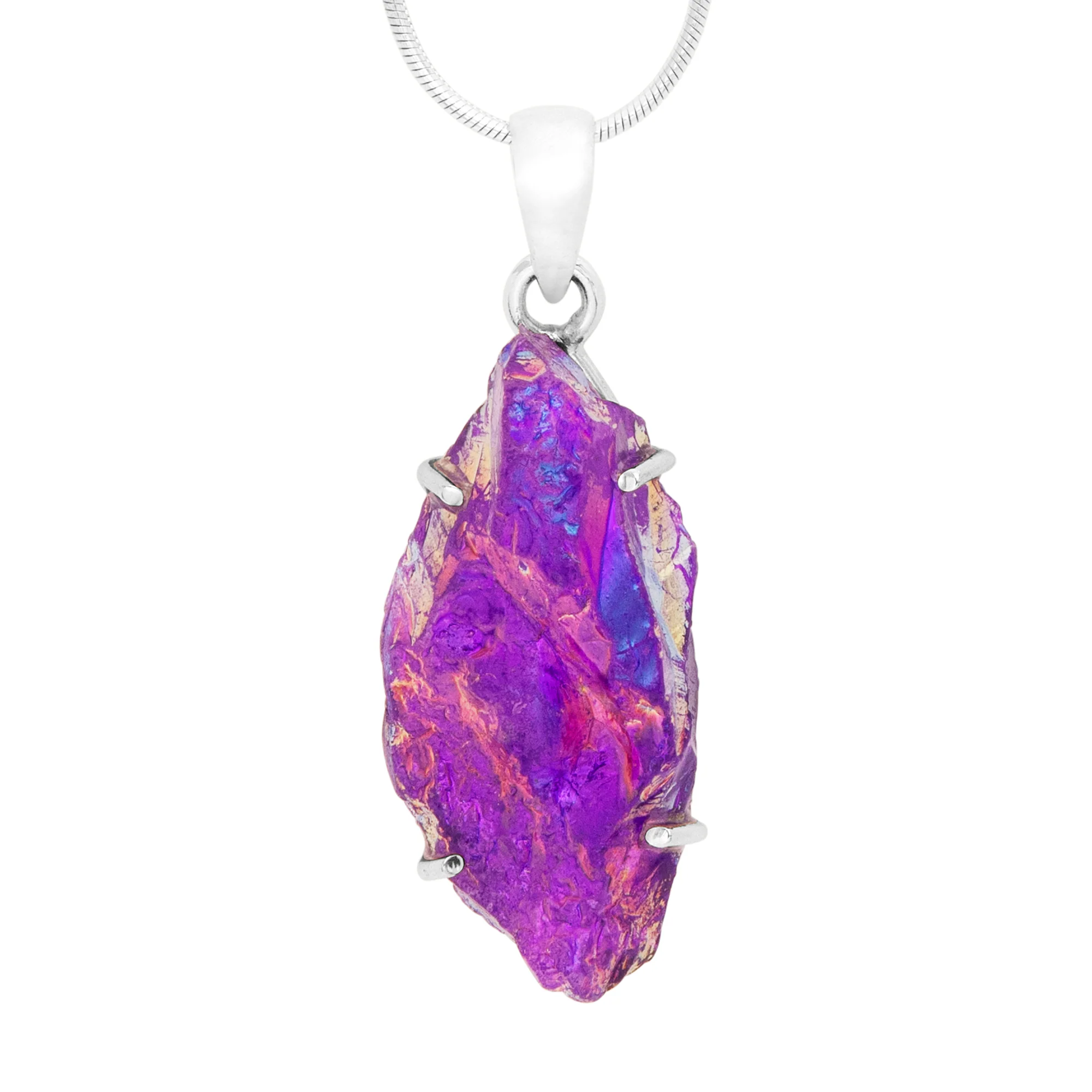 Titanium Druzy Pendant (B428P11)