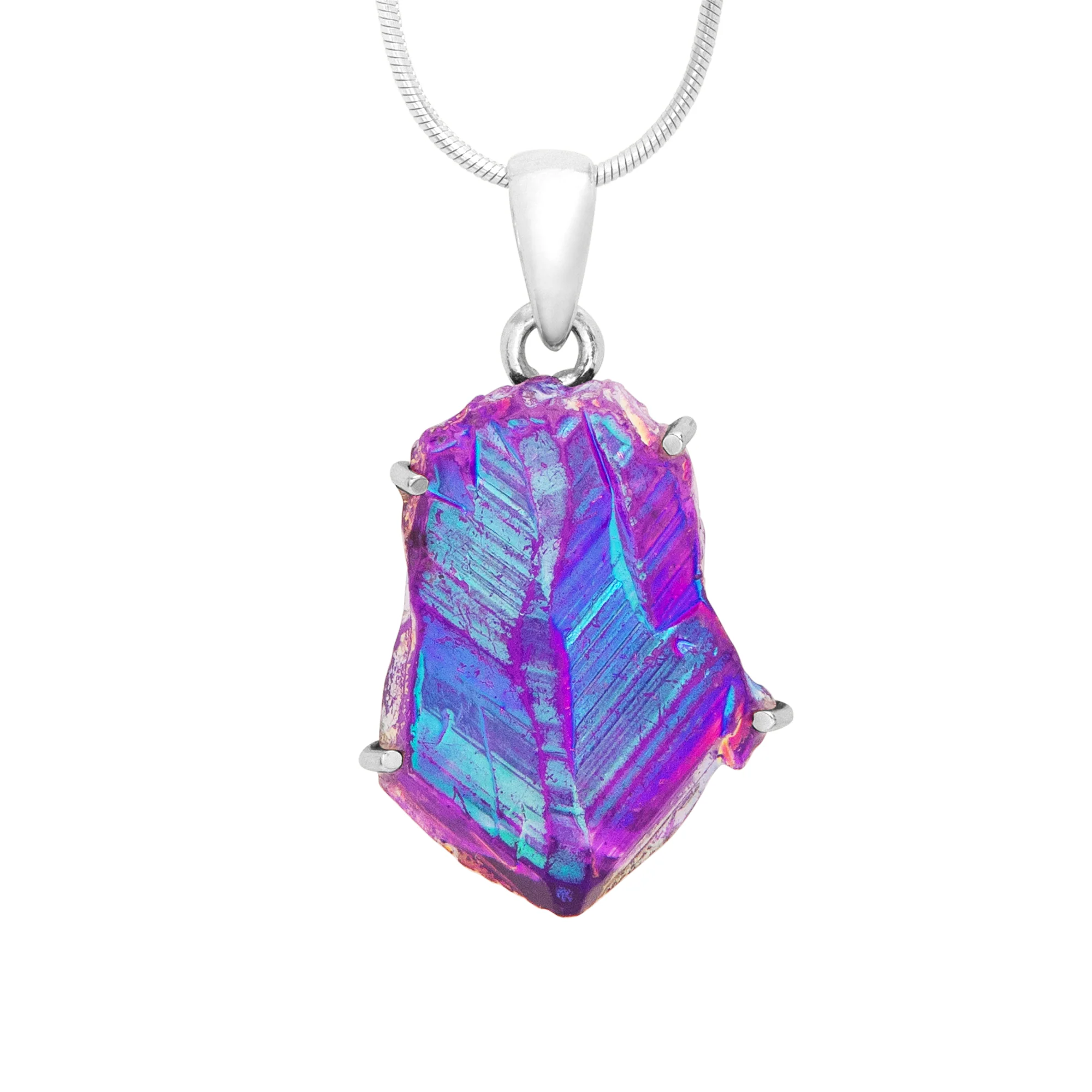Titanium Druzy Pendant (B428P06)