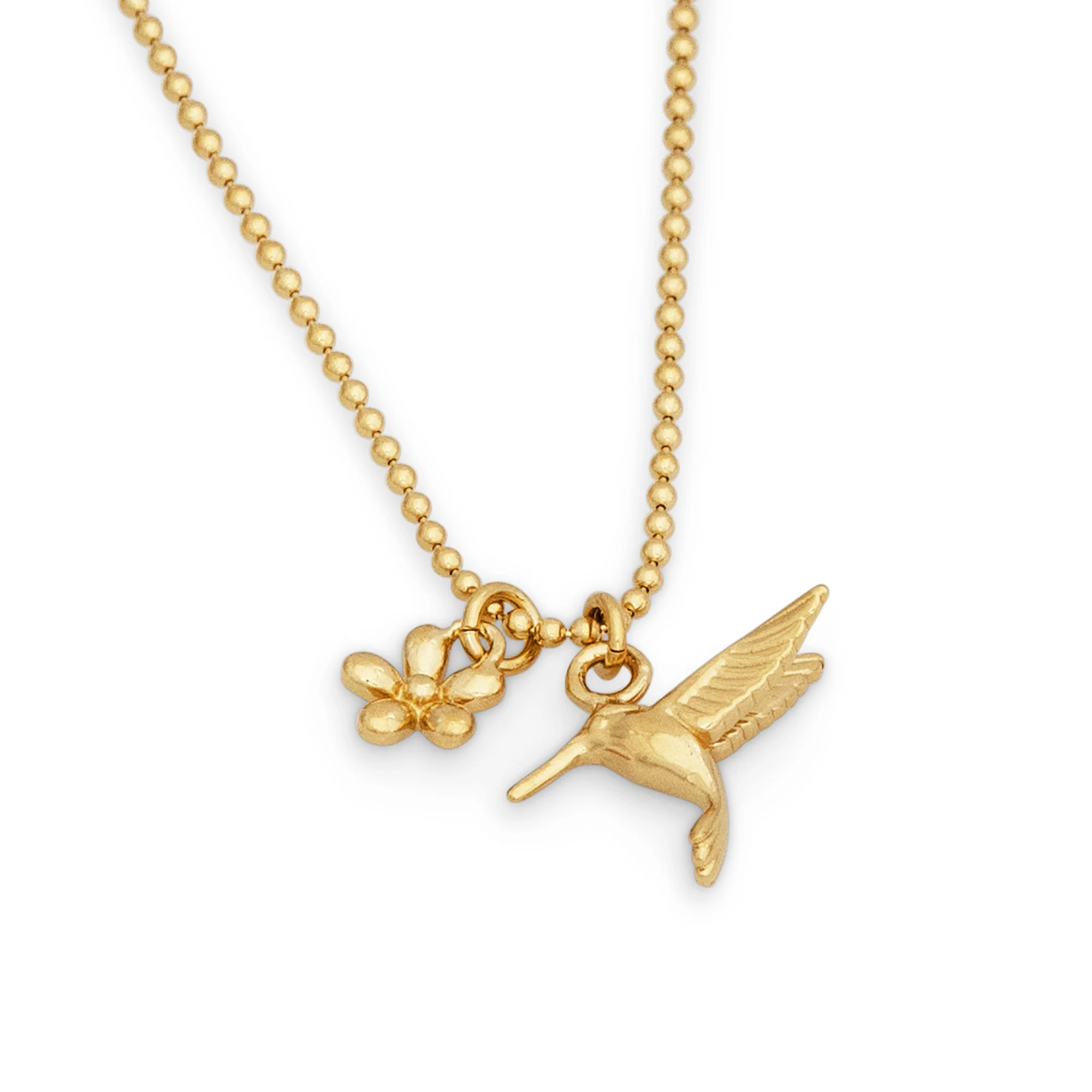 Tropical Hummingbird Necklace