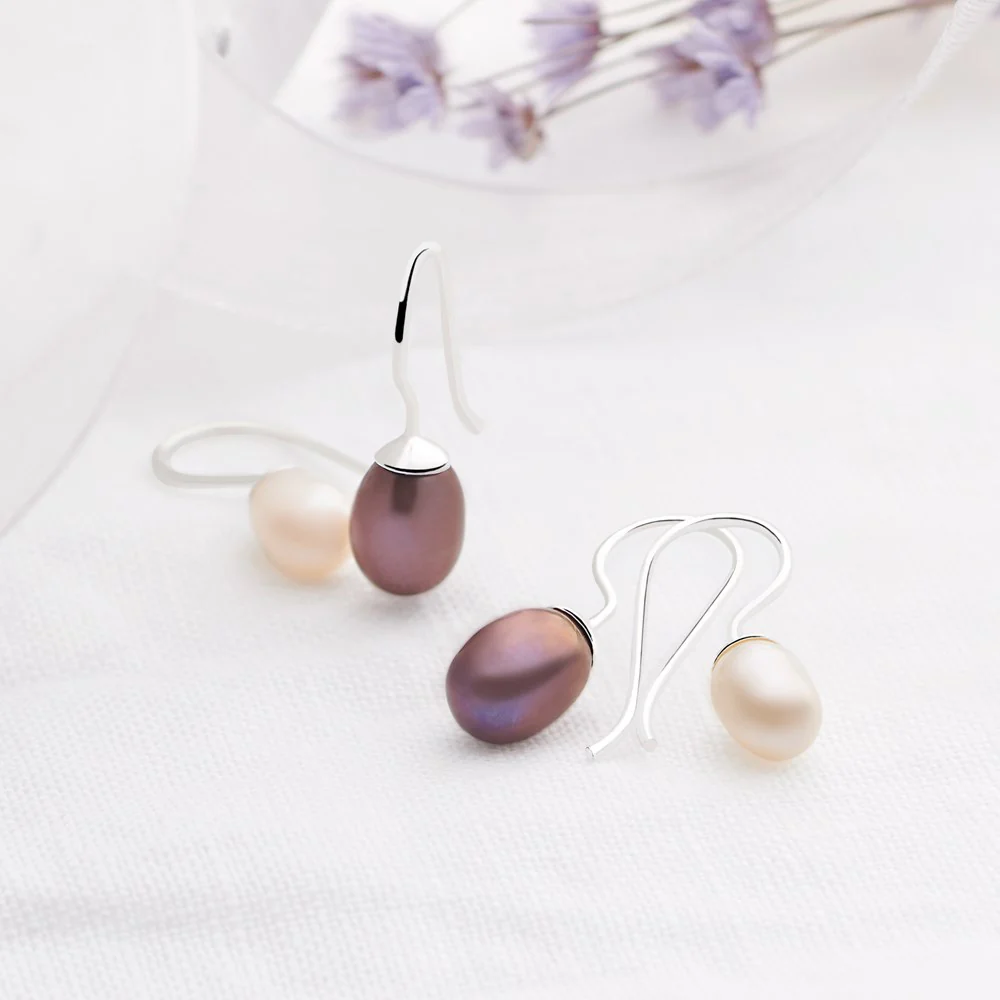 Tropical Pearl Earrings - Image 5