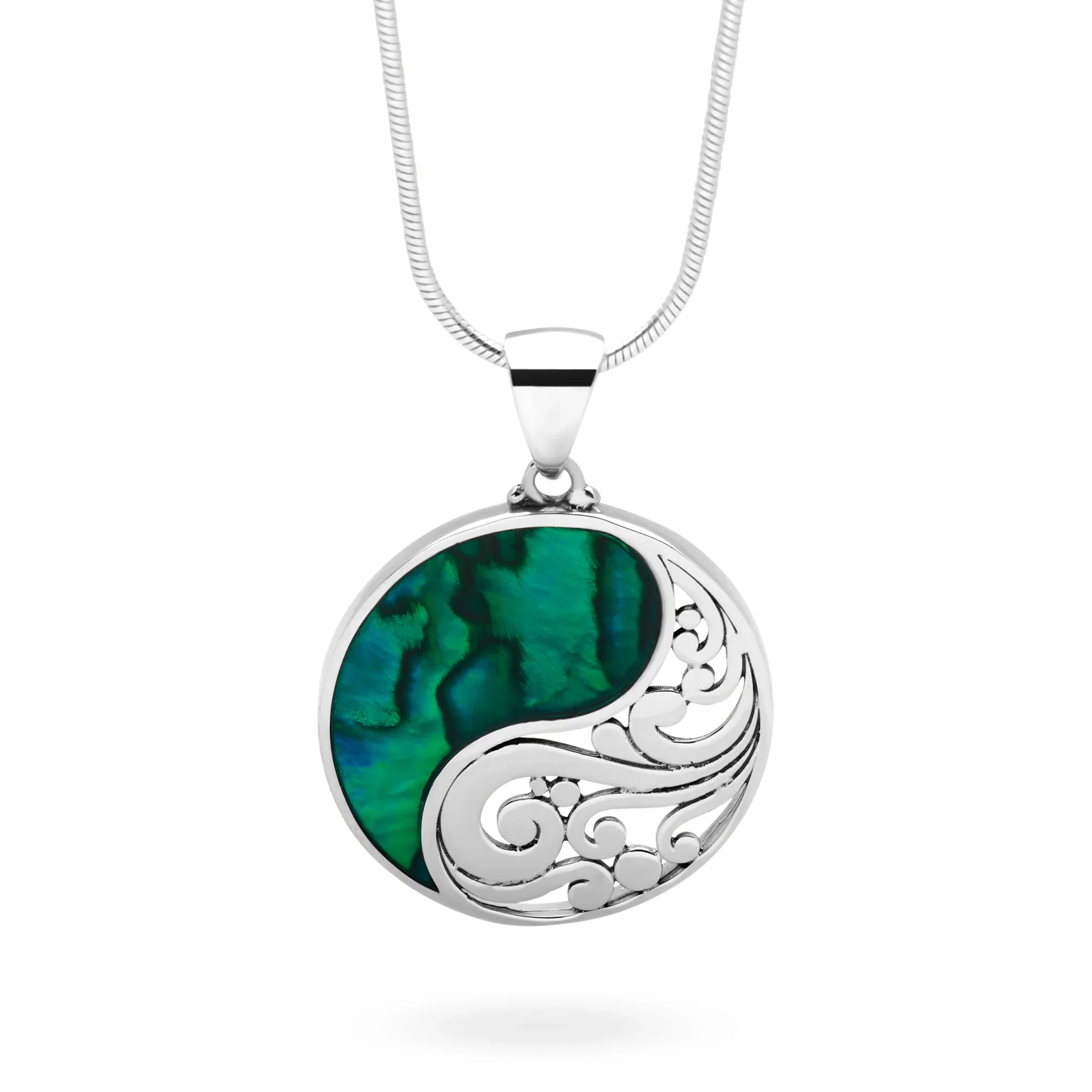 Yin Yang Wave Pendant - Image 4